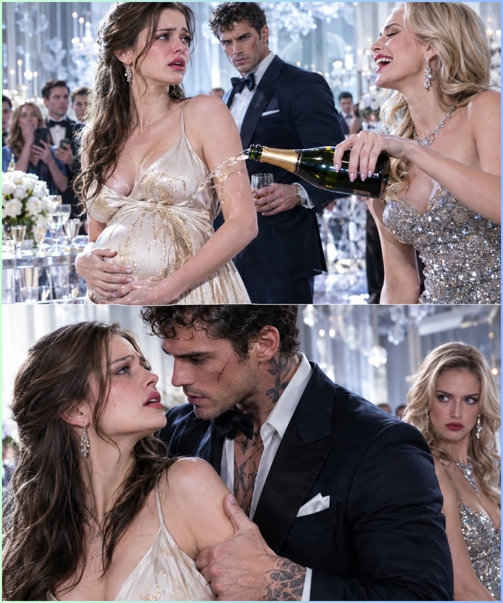 Seven months pregnant, Laurel Pierce watched her husband’s mistress pour champagne over her dress and call her a woman with nowhere to go…