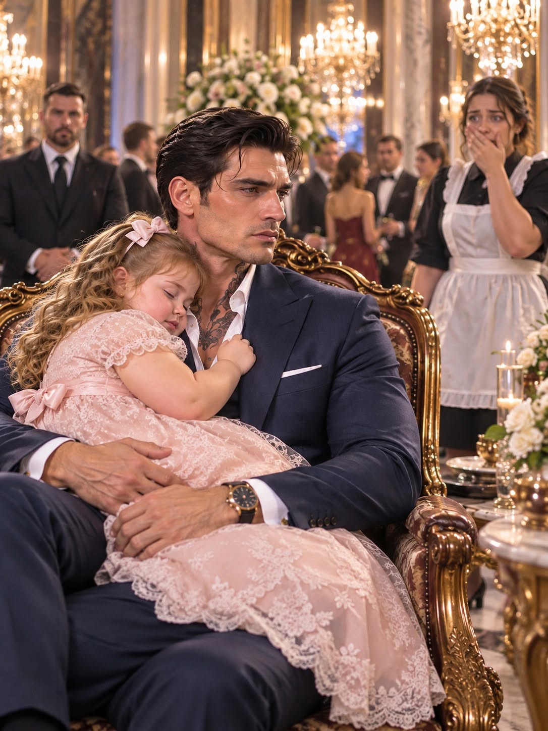 “Can I Sleep on You, Mister?” the Curvy Maid’s Little Girl Asked the Ruthless Mafia Boss—But When He Discovered Who Her Mother Really Was, He Put His Entire Empire on the Line to Protect Them