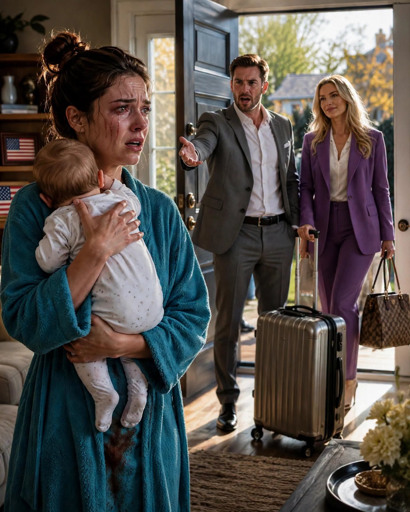 Three Months Postpartum, My Husband Moved His Mistress Into My House—Then He Learned I Owned 51% of His Company