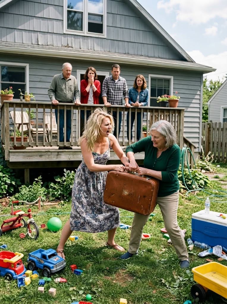 "I pulled up to my beach house expecting a quiet weekend… and instead found my daughter-in-law already settled in with her entire family. Then she looked right at me and said, “Why is she here? There’s no room for her.”