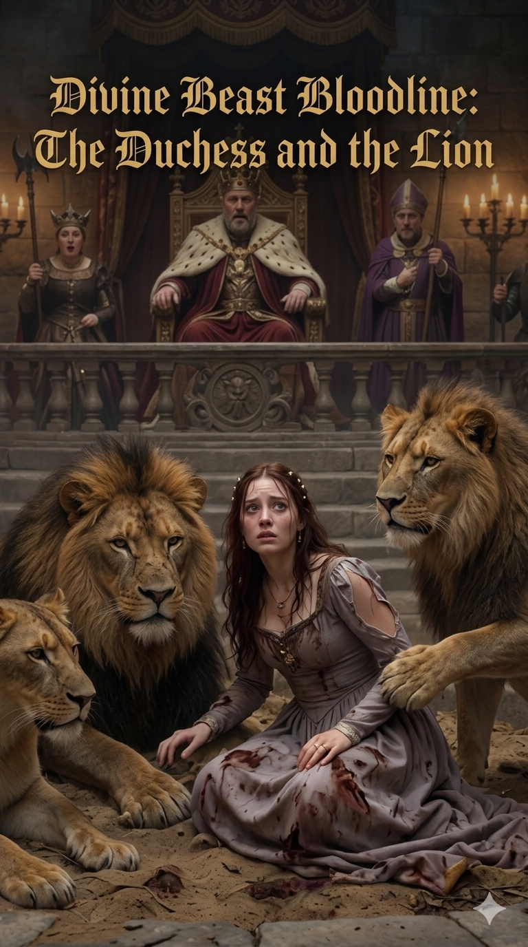 Divine Beast Bloodline: The Duchess And The Lion - The Cruel King Condemned An Orphan Duchess To The Castle’s Lion Pit During His Coronation Feast—But When The Ancient Beasts Saw The Ancestral Ring In Her Hand, They Formed A Shield, Leaving The Entire Hall In Total Silence.