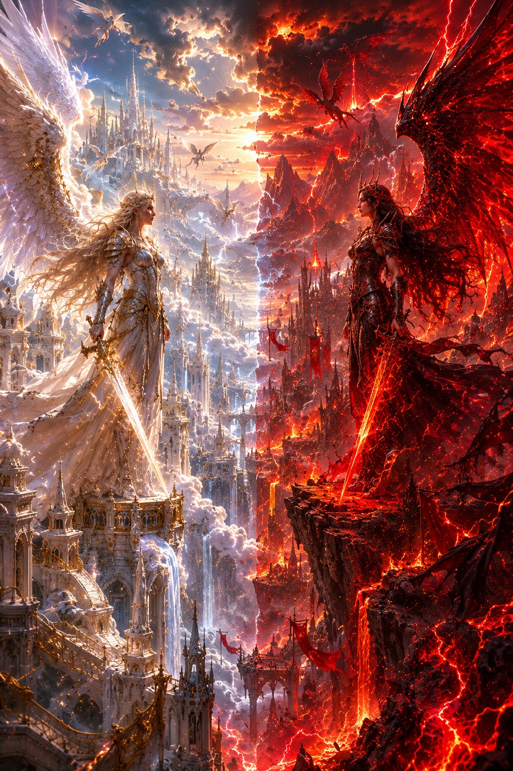 ✨ THE RED WINGS AND THE WHITE WINGS ✨ PART 2 — TWO OPPOSING WINGS