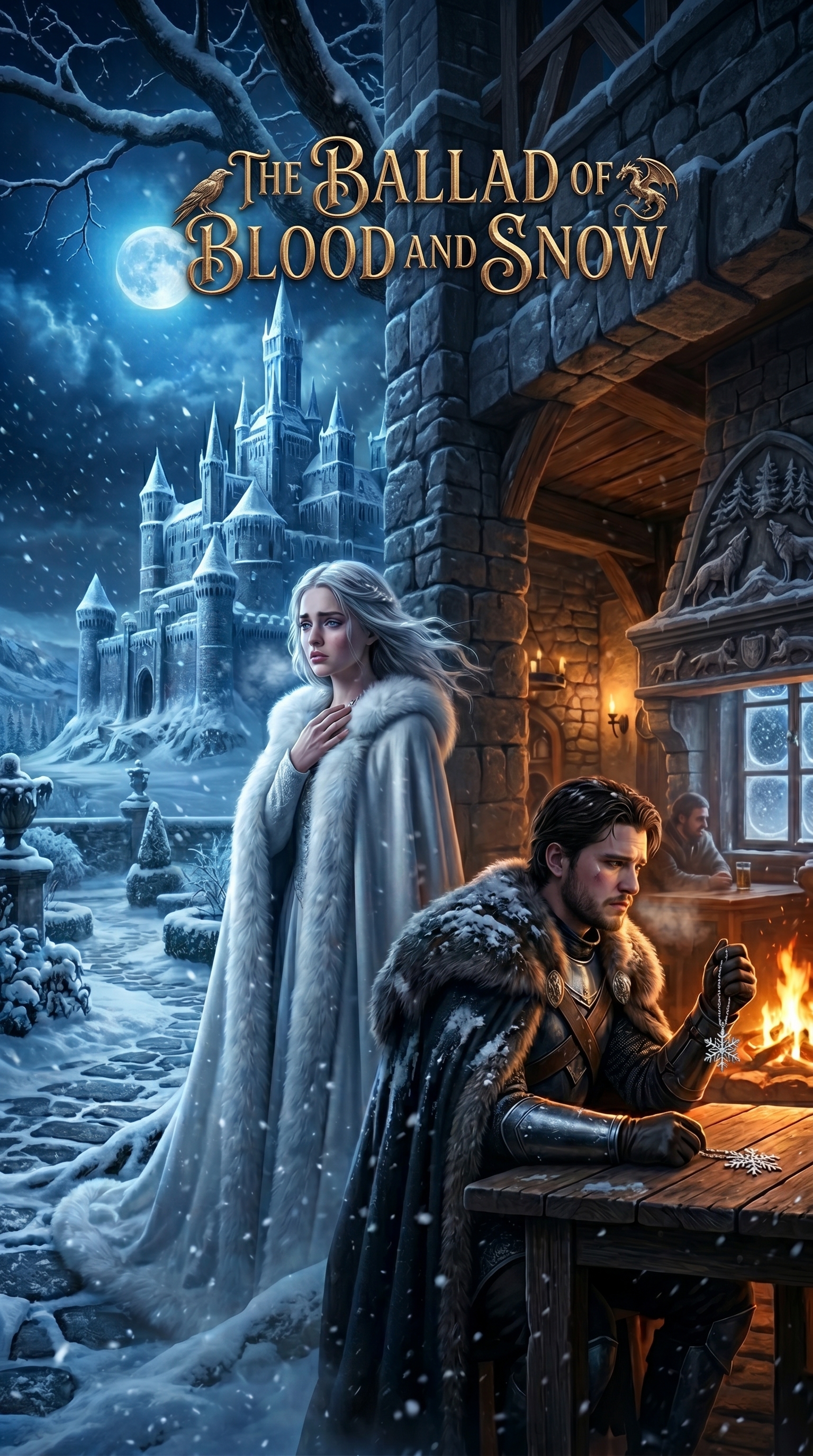 ❄️🔥The Ballad of Blood and Snow❄️ - Chapter 1: A Promise Beneath the Winter Sky