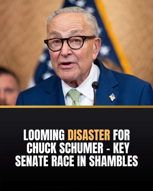 🚨LOOMING DISASTER FOR CHUCK SCHUMER - KEY SENATE RACE IN SHAMBLES