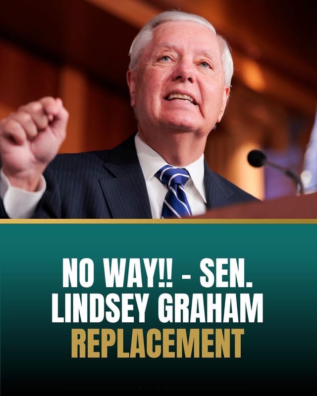 NO WAY!! - SEN. LINDSEY GRAHAM REPLACEMENT