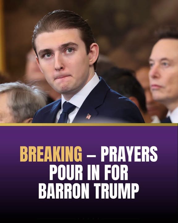 🚨BREAKING - PRAYERS POUR IN FOR BARRON TRUMP