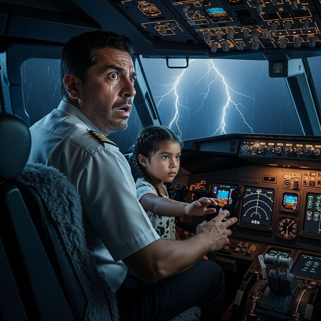El Vuelo 714 Y El Milagro De La Pequeña Que Desafió A La Tormenta