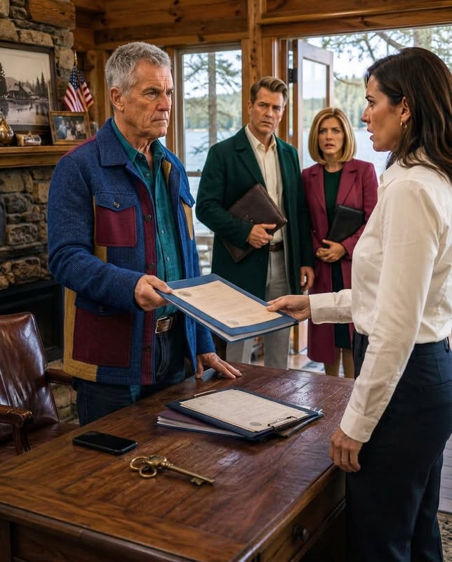 🗝️ My Daughter Sold My Lodge While I Was Still Living There