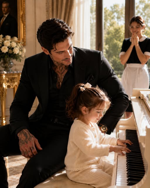 🎹 The Little Girl Who Played Dominic’s Silent Piano—and Became the Heart His Enemies Stole