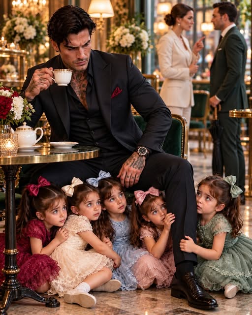 ☕ The Four Girls Under His Table Made the Mafia Boss a Father