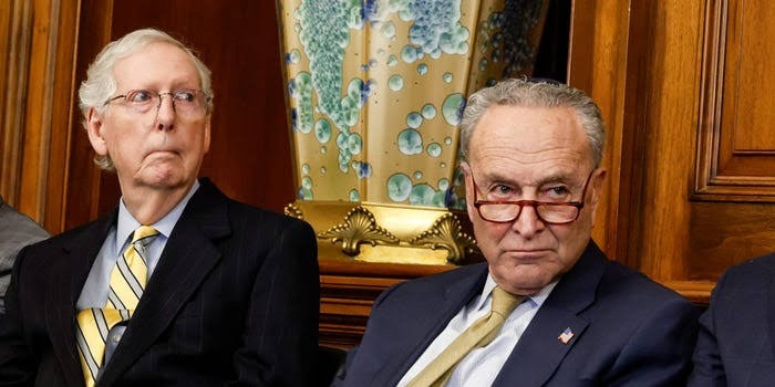 🚨McConnell Returns To Senate, Casts Tie-Breaking Vote