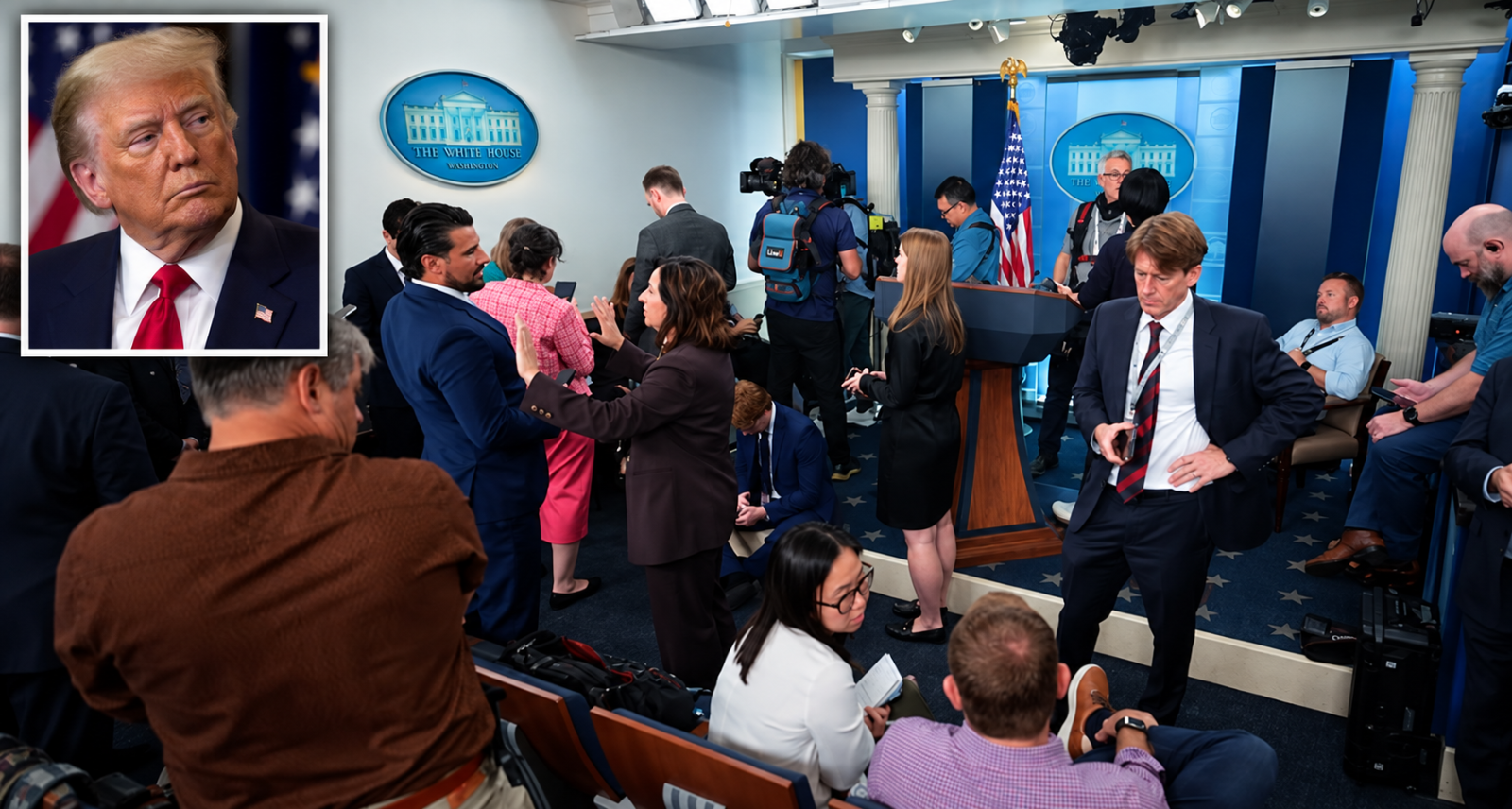 Republicans Voice Support For Trump’s White House Media Ban
