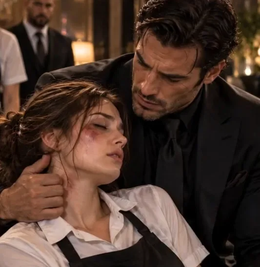 THE MAFIA BOSS FOUND A BATTERED WAITRESS ON THE FLOOR... UNTIL SHE MUTTERED A NAME THAT FROZE HIS BLOOD