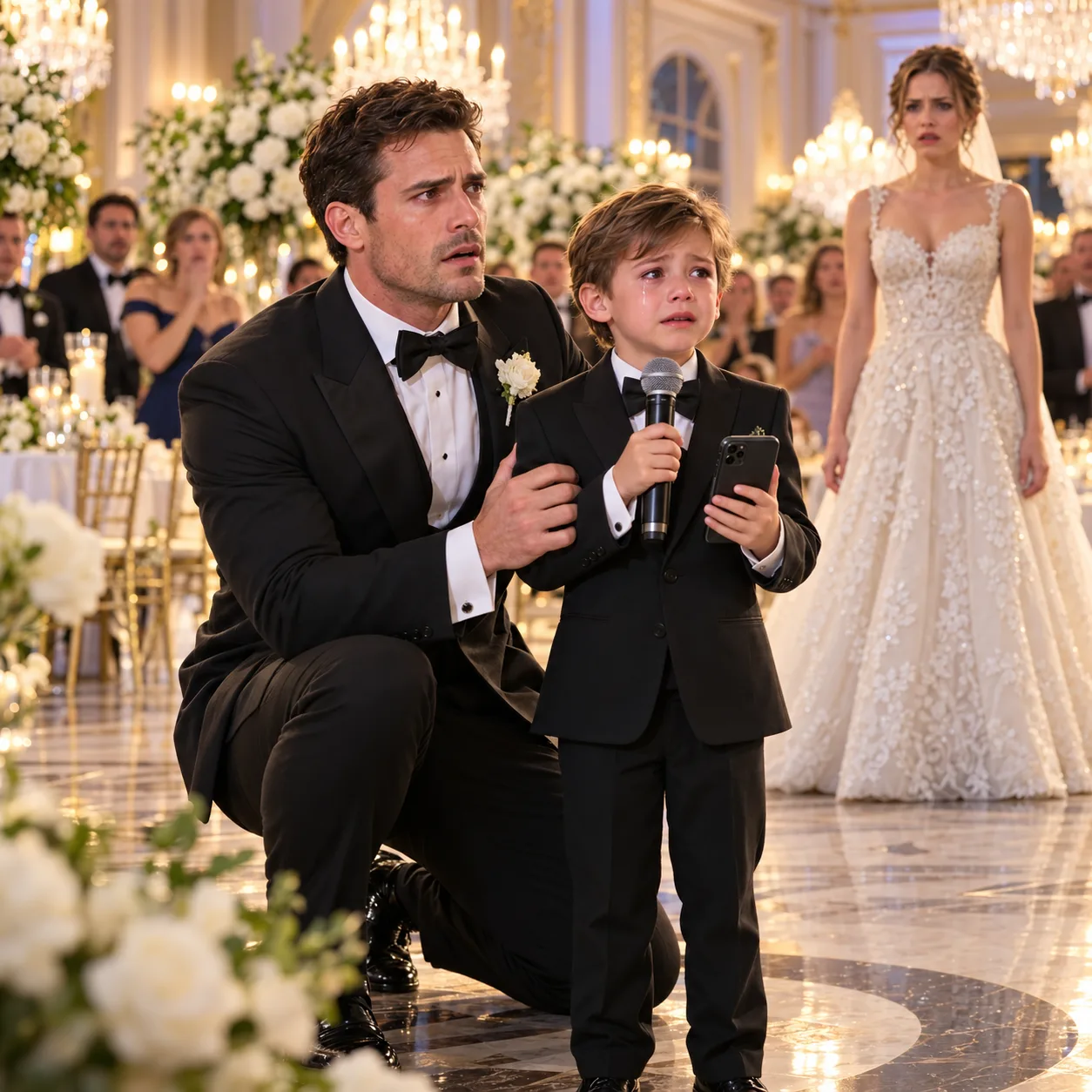 231/🎙️ The Microphone That Stopped the Billionaire’s Wedding