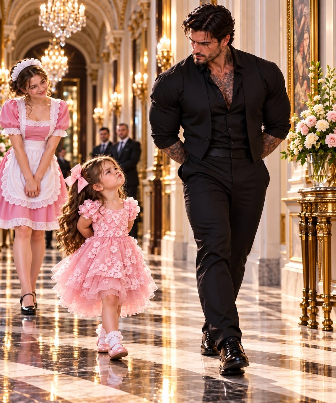 194.🗝️ The Little Girl Who Copied the Mafia Boss and Unlocked His Dead Wife’s Secret