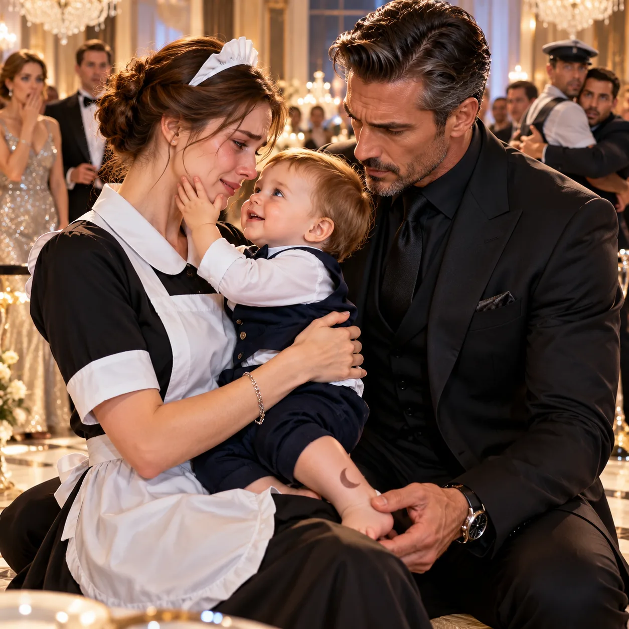 223.🌙 The Maid Whose Stolen Baby Recognized Her at the Mafia Boss’s Engagement Dinner