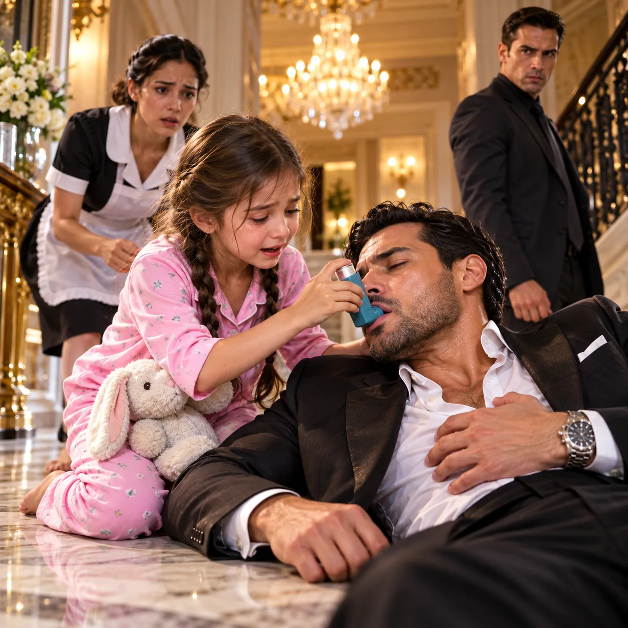 218. 🐇 The Little Girl Who Offered Her Last Inhaler to a Billionaire and Exposed His Betrayal