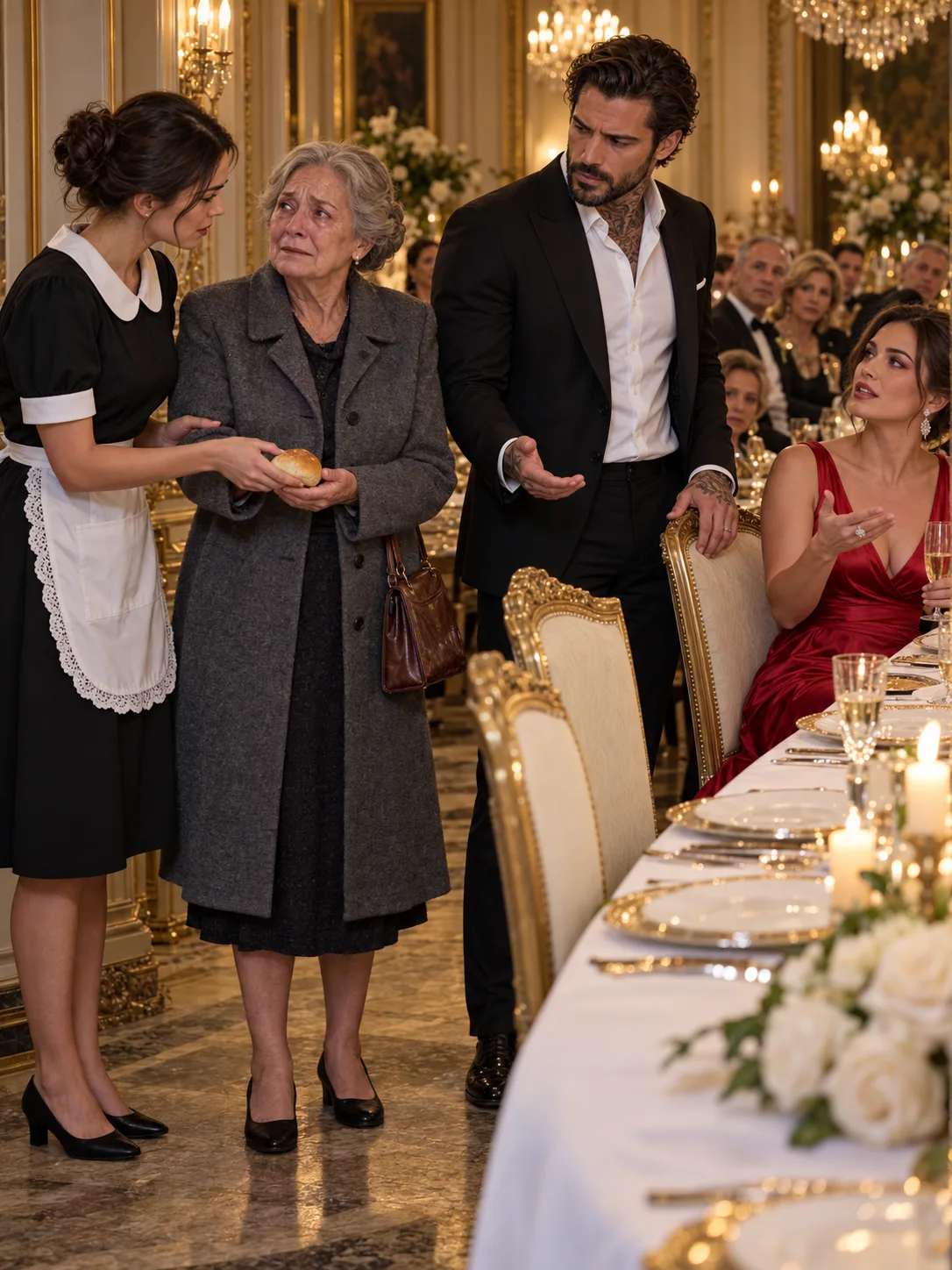 🥖 THE MOTHER AT THE END OF THE TABLE
