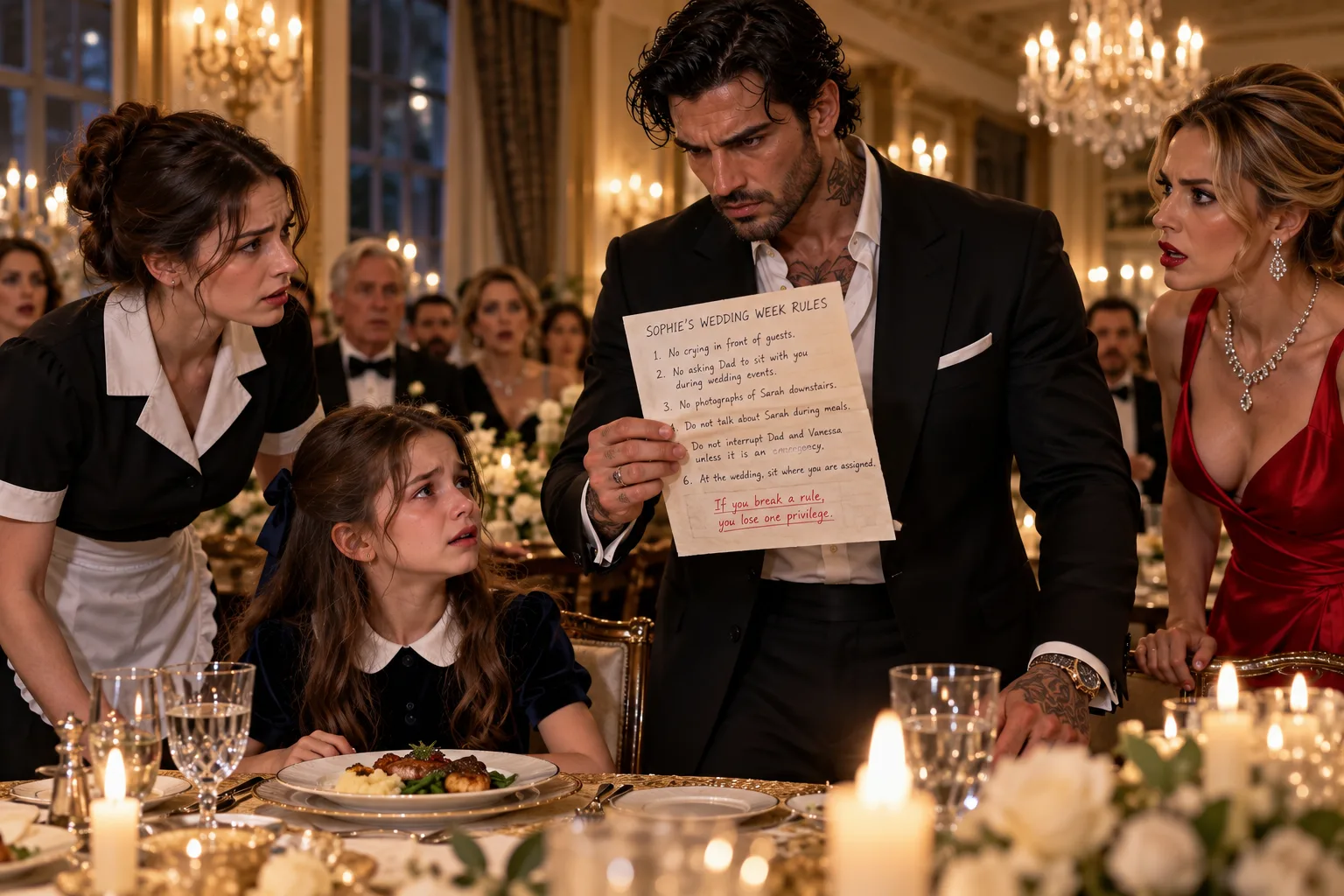 159.📜 The Rules Beneath Sophie’s Plate That Broke the Mafia Boss’s Engagement