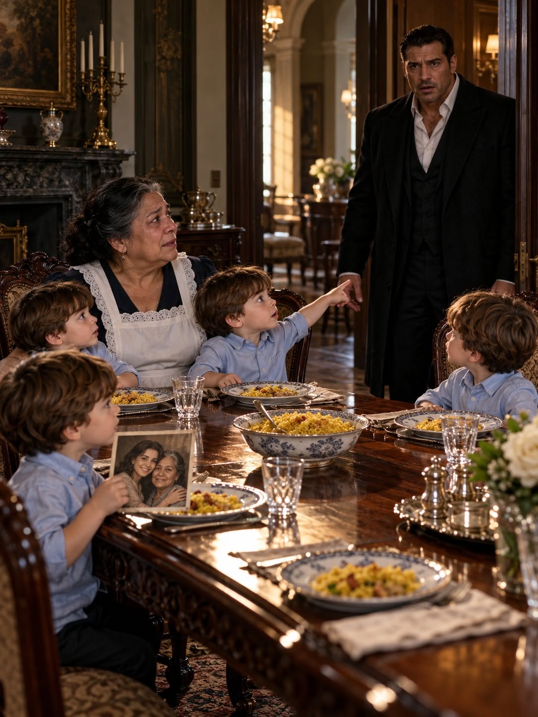 211.🖼️ The Four Boys at His Table Revealed Why Sofia Hid Them From Him