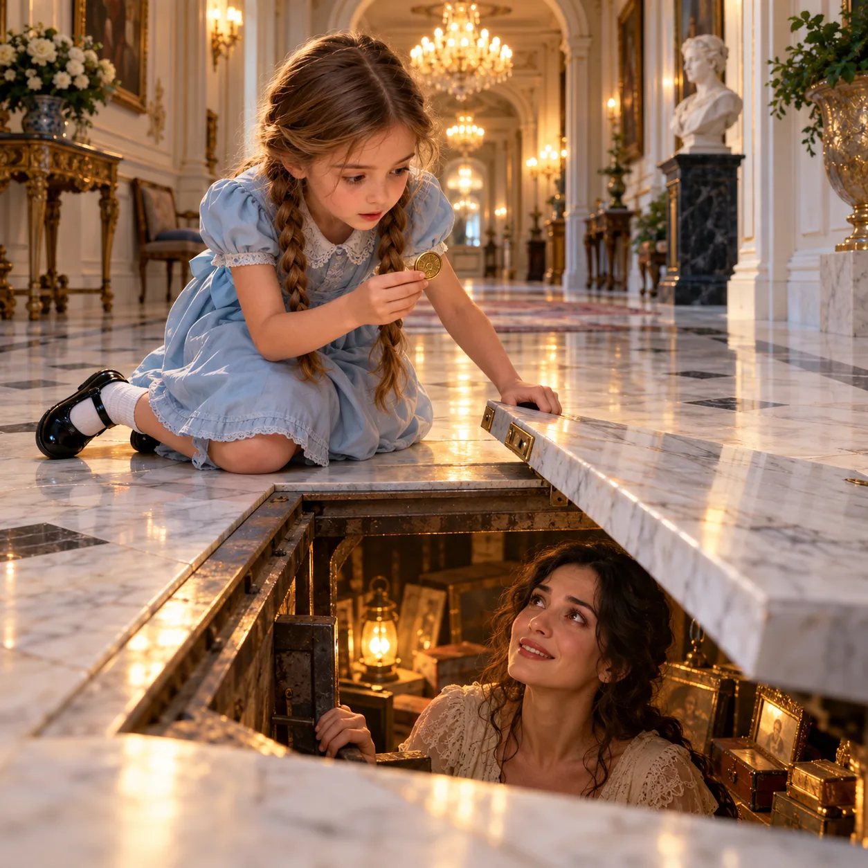 213. 🪙 The Girl Who Opened the Marble Floor and Found Her Mother’s Buried Secret