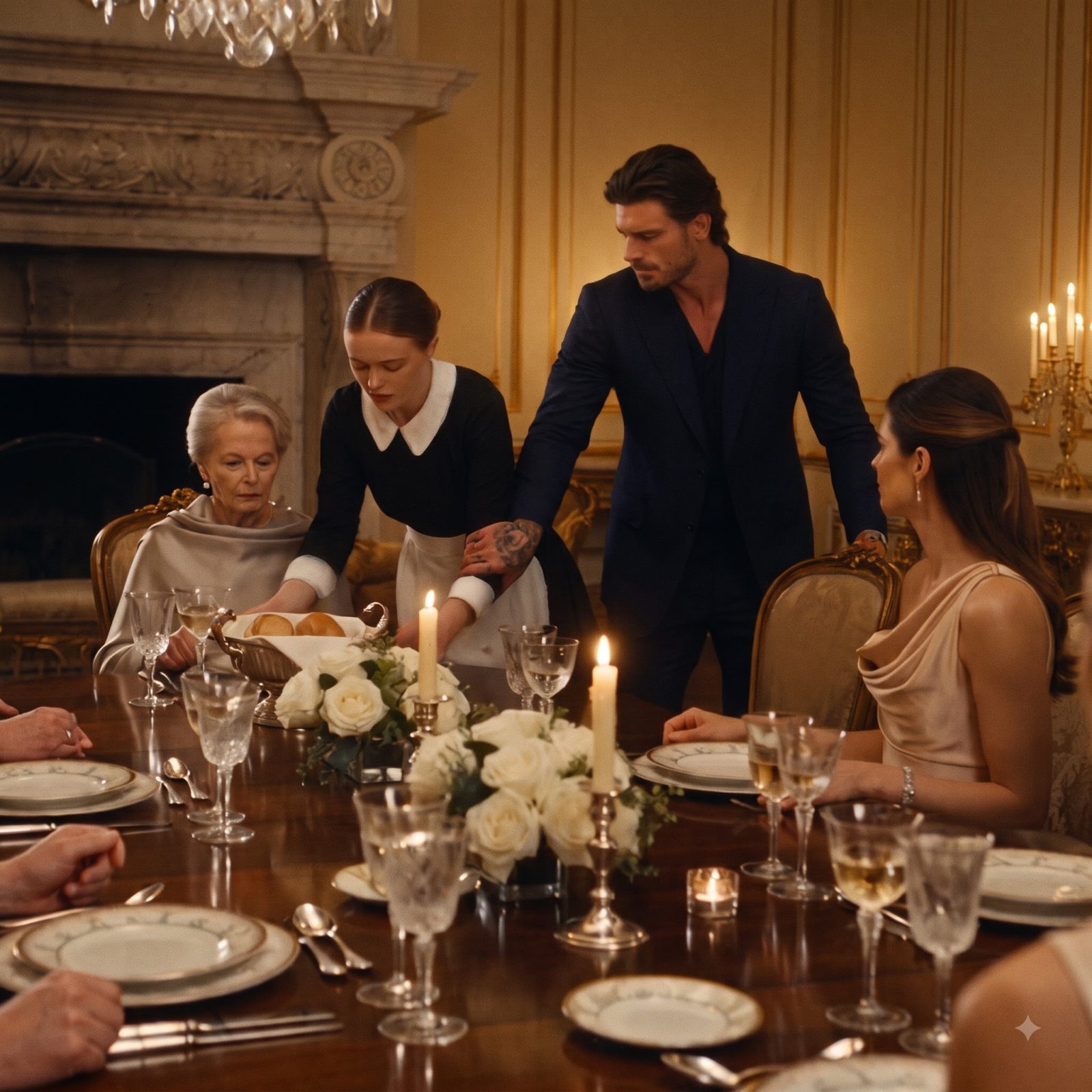 SHOCKED MILLIONAIRE RETURNS HOME TO FIND HIS ELDERLY MOTHER STARVED AND HIS SWEETHEART FORCED TO KNEEL ON BROKEN GLASS! THE RUTHLESS FIANCÉE’S EMPIRE CRUMBLES IN SECONDS!