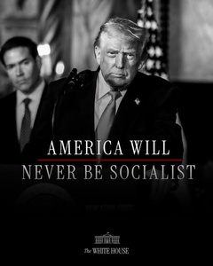 “AMERICA WILL NEVER BE A SOCIALIST COUNTRY”—TRUMP’S FIERY WARNING IGNITES A POLITICAL BATTLE THAT COULD SHAKE THE 2026 MIDTERMS