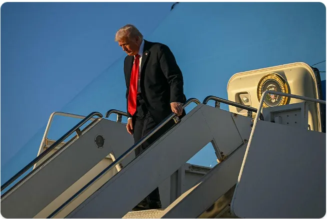 Trump declared that the U.S. would...