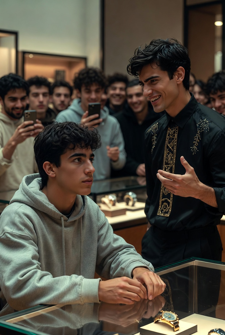O Jovem Rico Riu do Garoto de Moletom… Até o Dono da Loja Dizer: “Estávamos Esperando por Ele”
