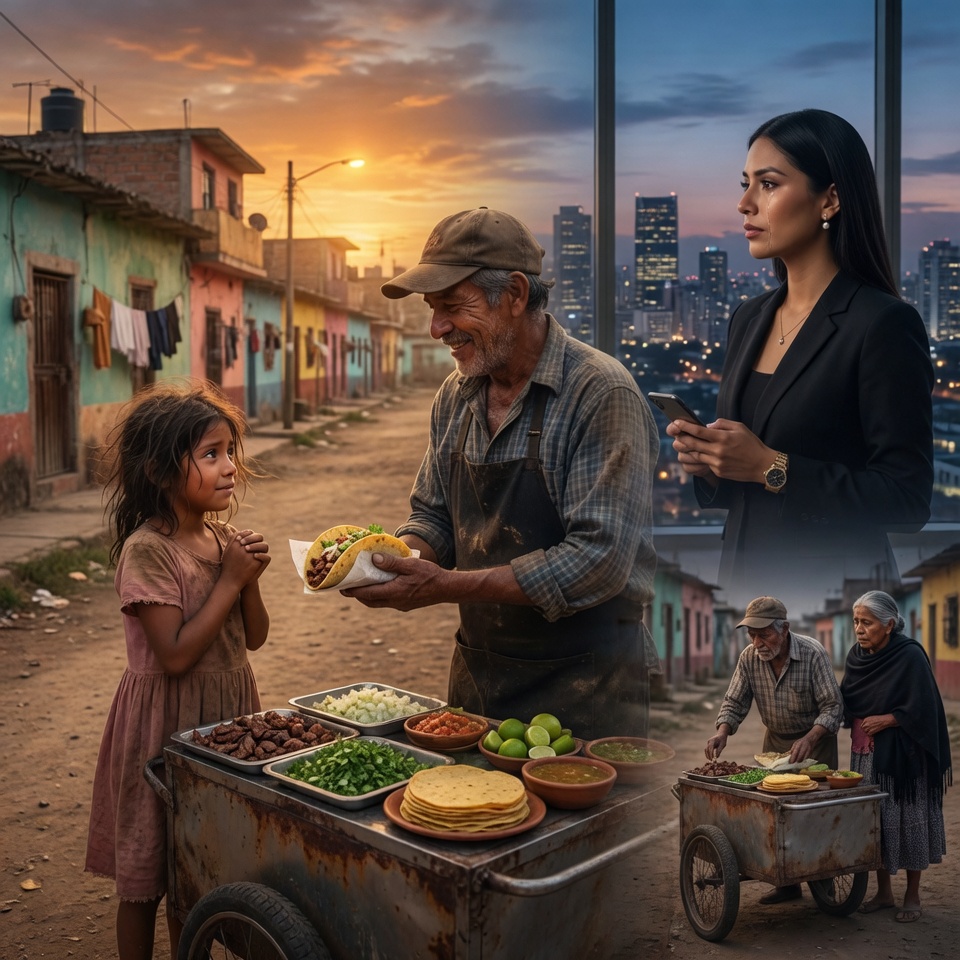 Ele Lhe Deu um Taco Quando Ela Não Tinha Nada… 20 Anos Depois, Ela Voltou em um Carro de Luxo para Mudar a Vida Dele