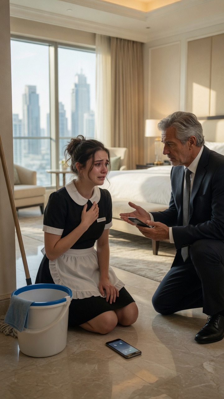 The Housekeeper Fell Asleep On The Millionaire’s Bed… But Instead Of Firing Her, He Asked One Question That Changed Her Life