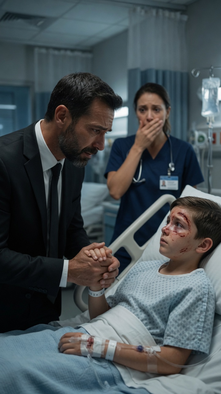 The Injured Boy Whispered One Name In The Hospital… And The Powerful Man Broke Down In Tears