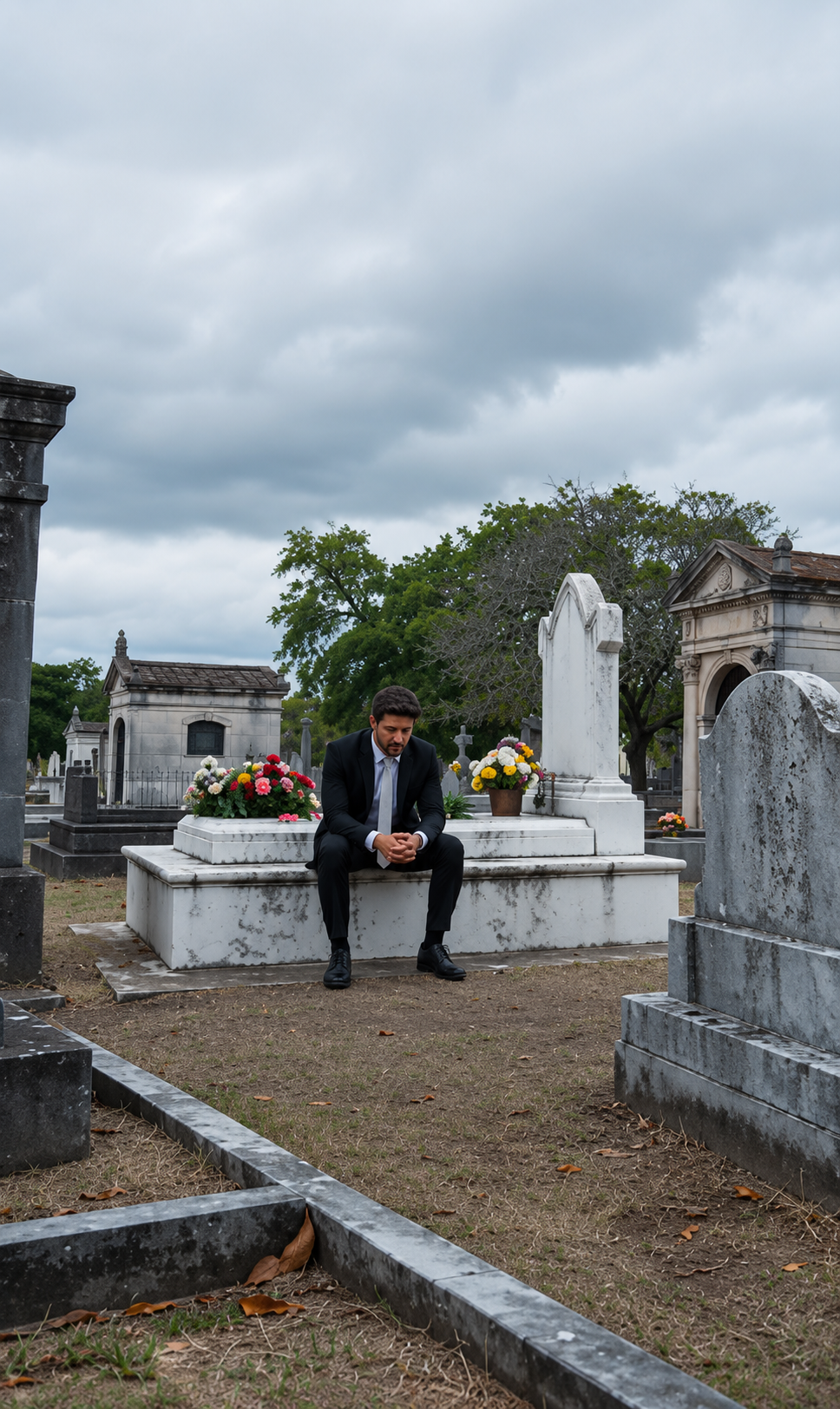 La Niña Apareció En El Cementerio Con Una Foto Vieja… Pero Cuando El Hombre La Vio, Descubrió Que Su Amor Perdido Le Había Dejado Una Hija
