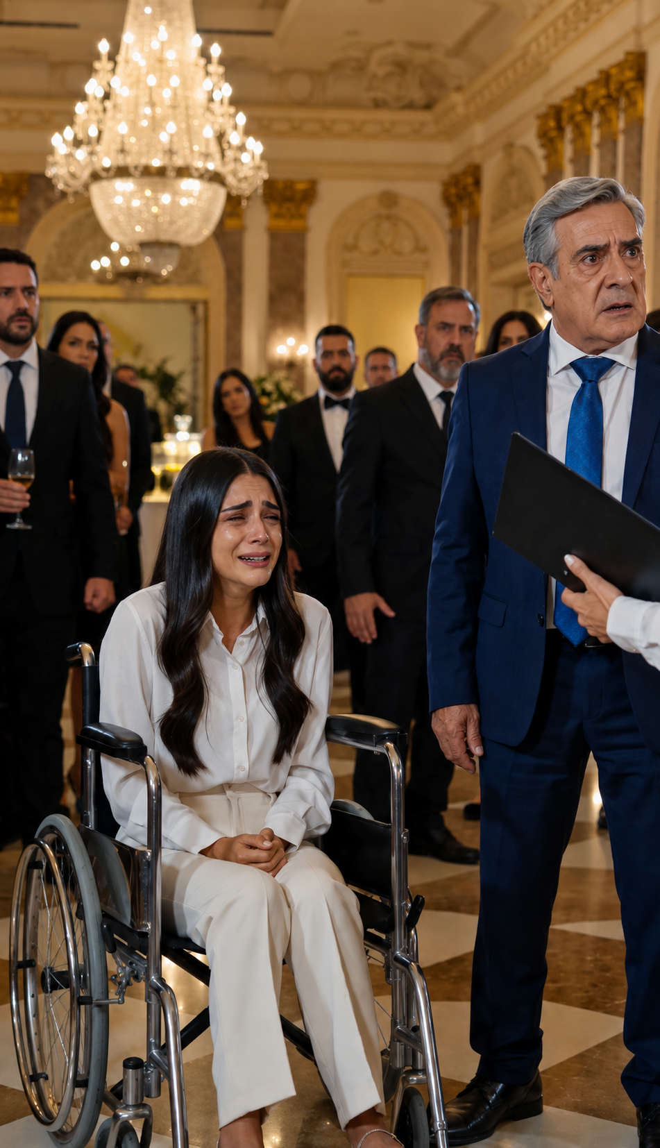 El Millonario La Rechazó Frente A Toda La Gala… Pero El Informe De ADN Reveló Que La Joven En Silla De Ruedas Era La Hija Que Abandonó