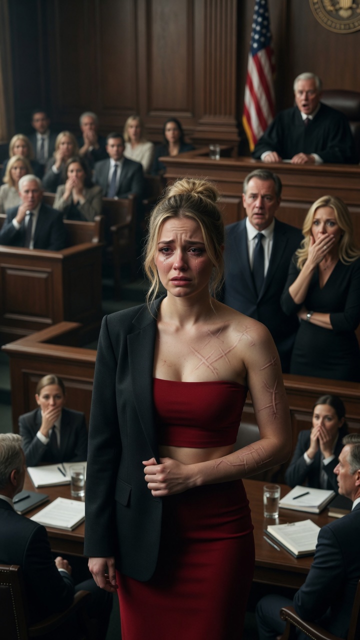 The Woman Revealed Her Scars In Court… And One Look Made The Man Who Betrayed Her Break Down