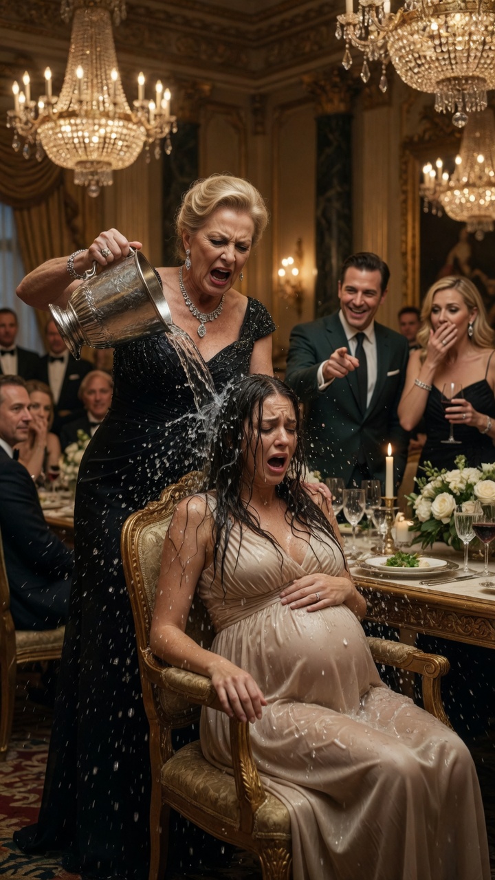 The Pregnant Woman Was Humiliated At The Millionaire’s Gala… But The Baby’s Last Name Made The Whole Family Freeze