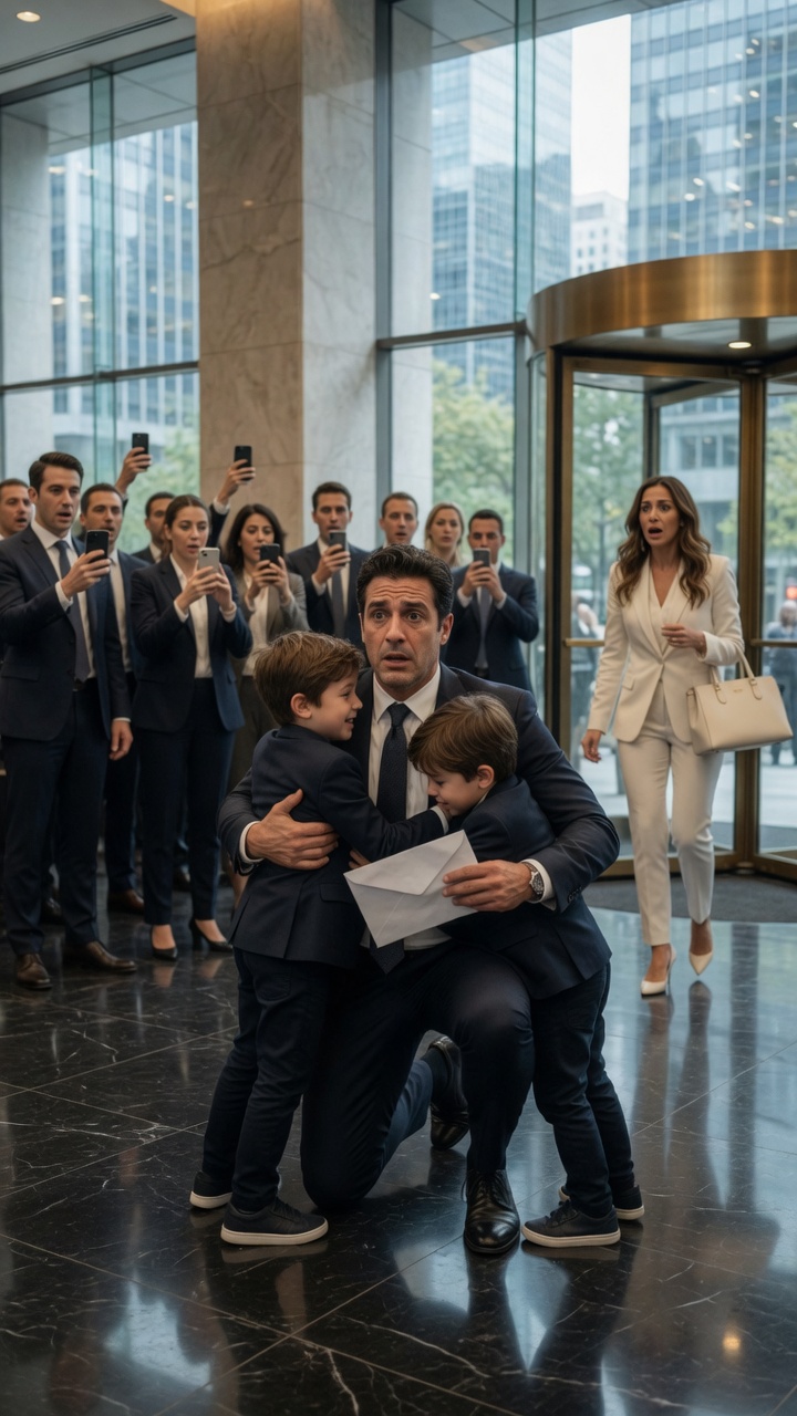 The Day Two Little Boys Ran Into My Headquarters Calling Me Daddy… The Secret They Knew Destroyed The Lie I Had Believed For Seven Years