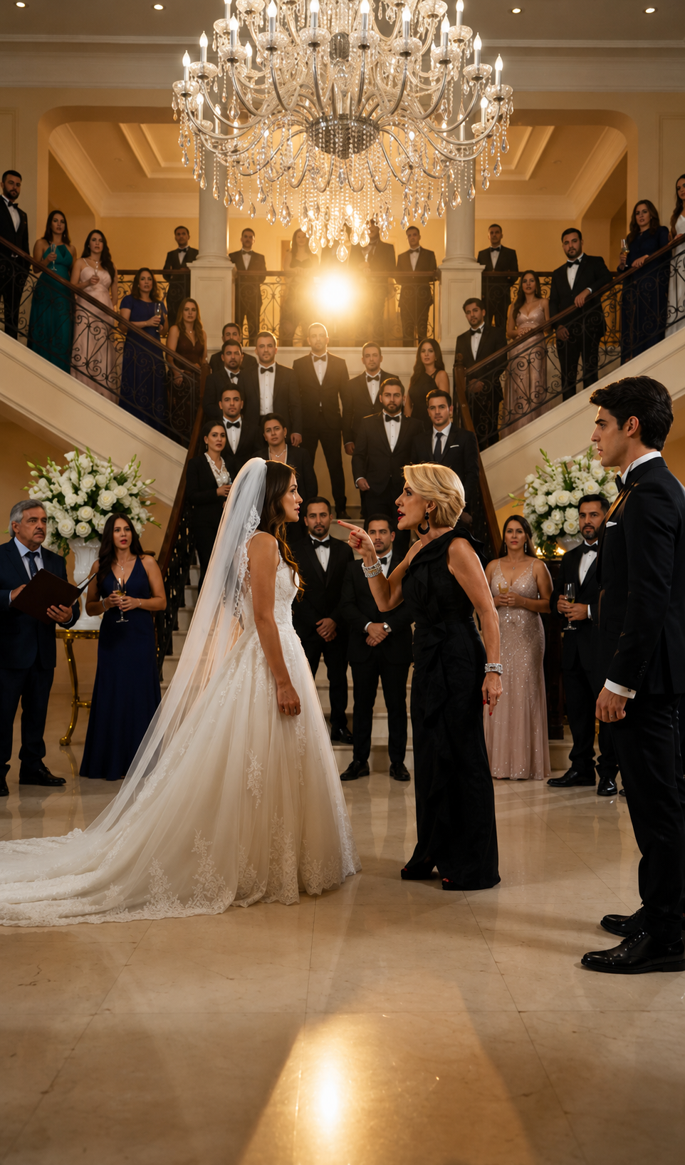 La Suegra Humilló A La Novia En Su Boda… Pero El Anillo Que Cayó Al Suelo Reveló Quién Era La Verdadera Dueña