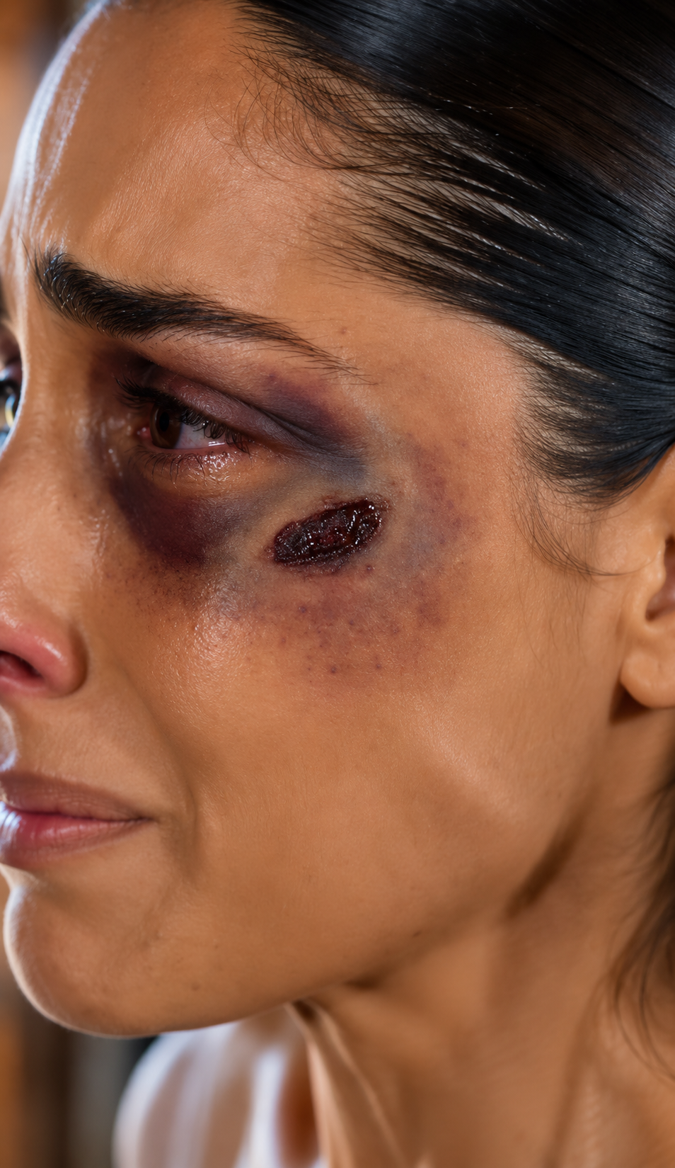 El Padre Vio El Moretón Bajo El Ojo De Mariana Antes De La Boda… Y Canceló Todo Frente Al Novio