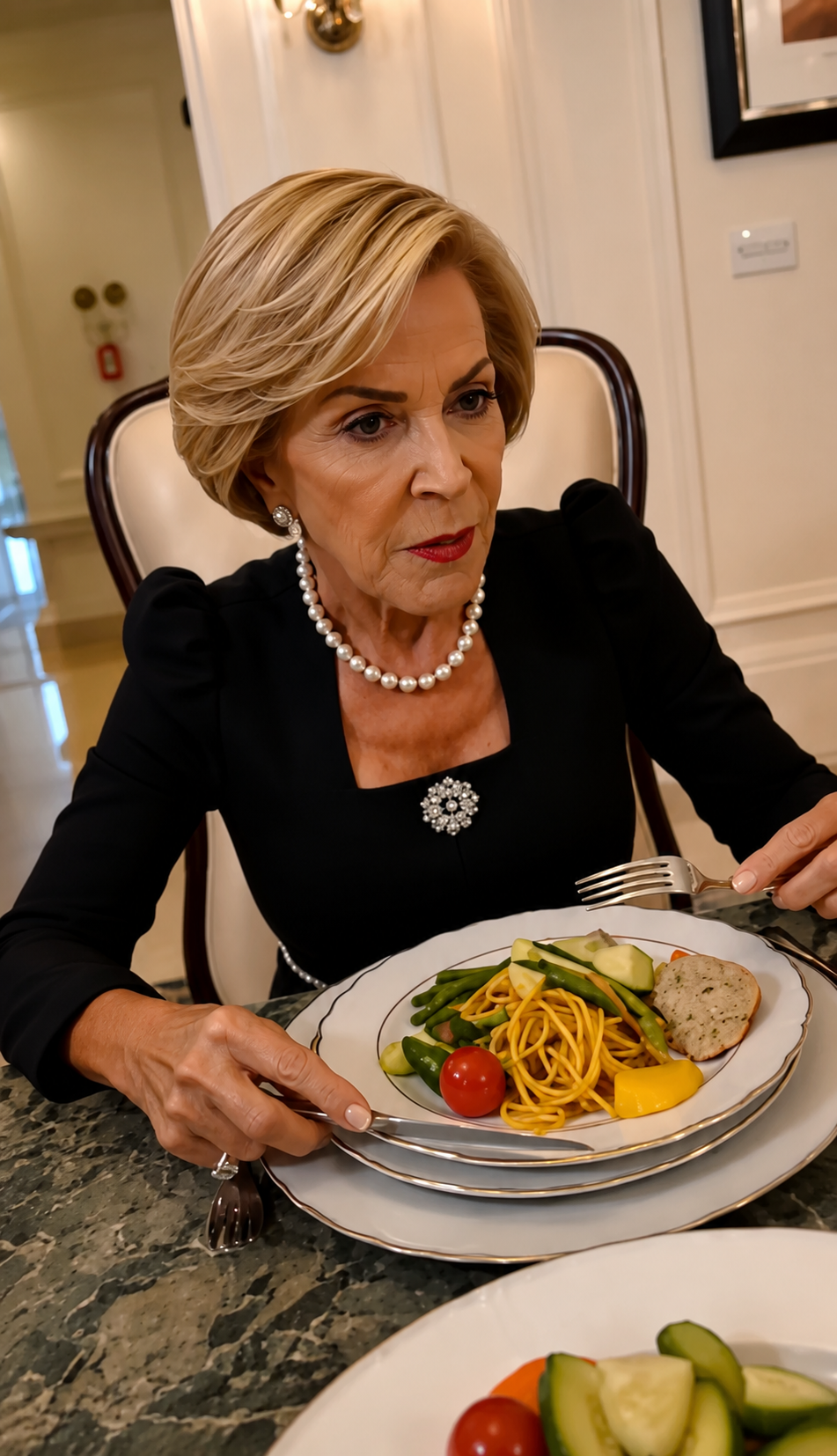 La Suegra Tiró El Plato Al Suelo Para Humillar A Su Nuera… Pero Su Propio Hijo La Echó De La Casa