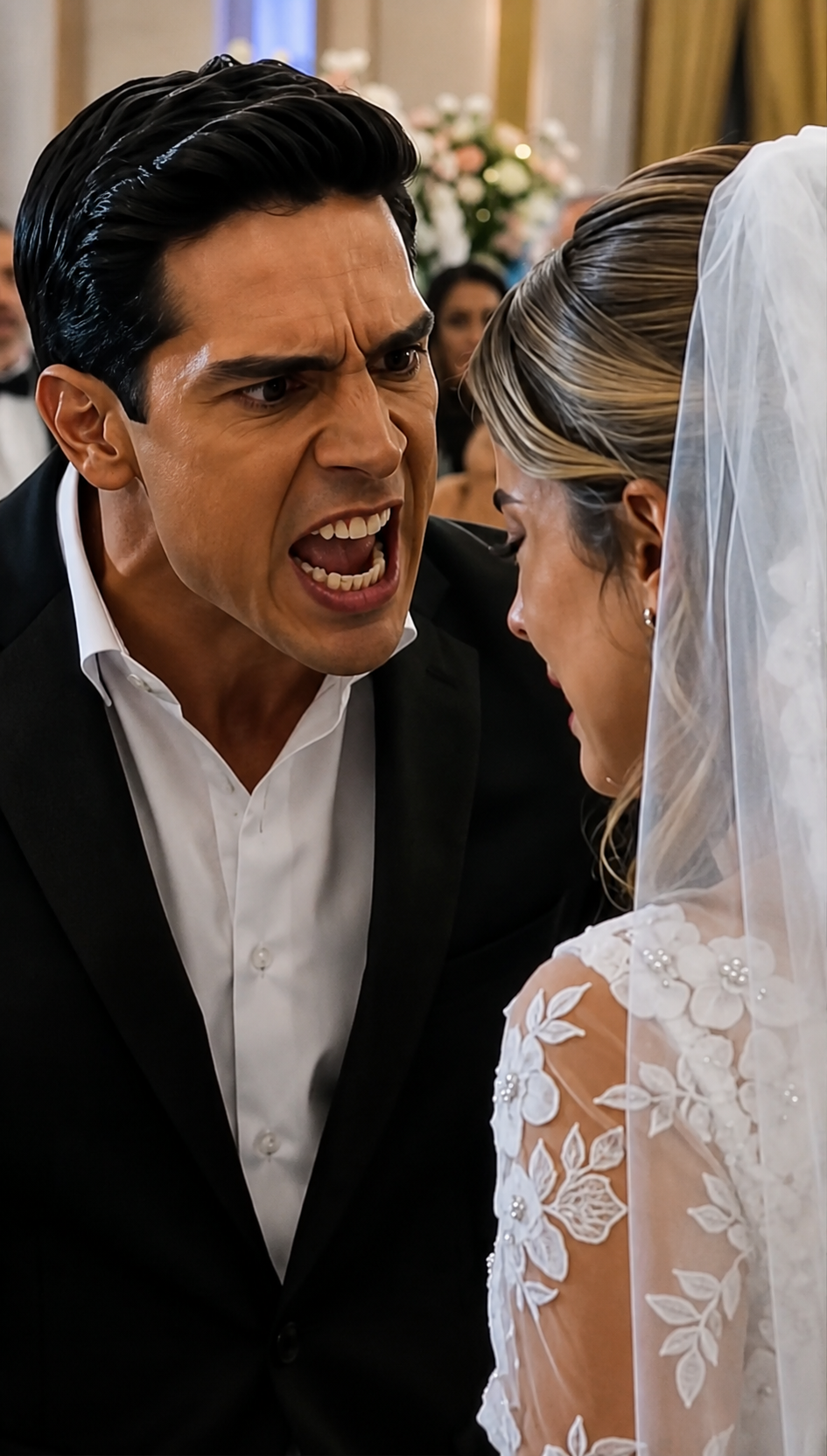 El Novio Gritó “No Me Casaré Con Una Mesera”… Pero La Respuesta De La Novia Dejó A Todos Sin Palabras