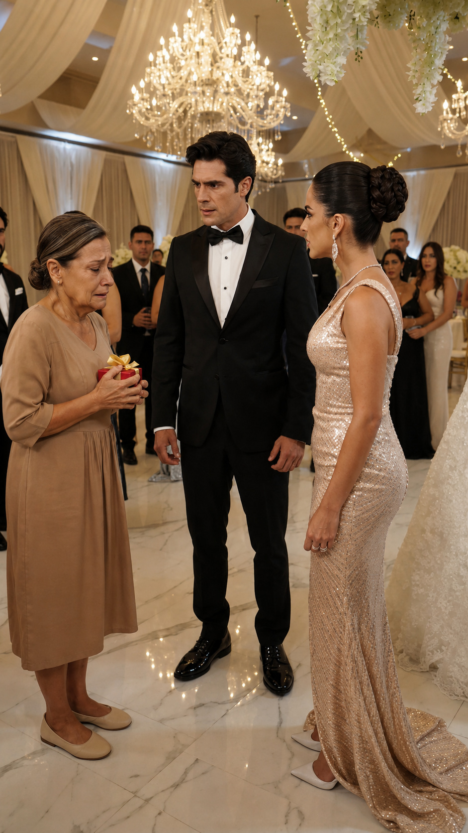 La Novia Humilló A Su Madre Pobre En Plena Boda… Pero El Novio La Miró A Los Ojos Y Canceló El Matrimonio Frente A Todos