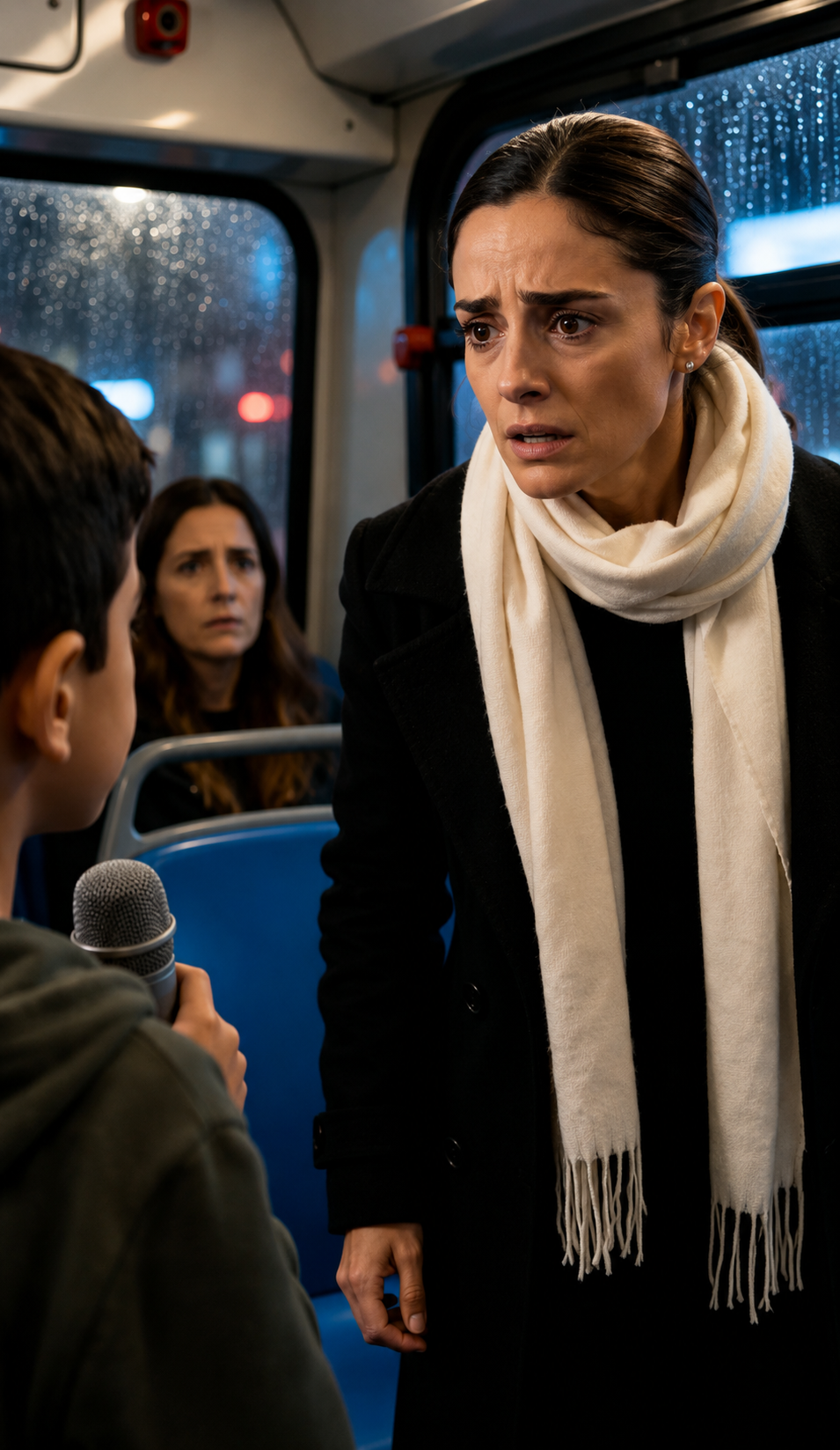 Elena pensó que su hijo había desaparecido para siempre… hasta que una noche, en un autobús bajo la lluvia, un niño pobre cantó la canción que solo ella y su bebé conocían.