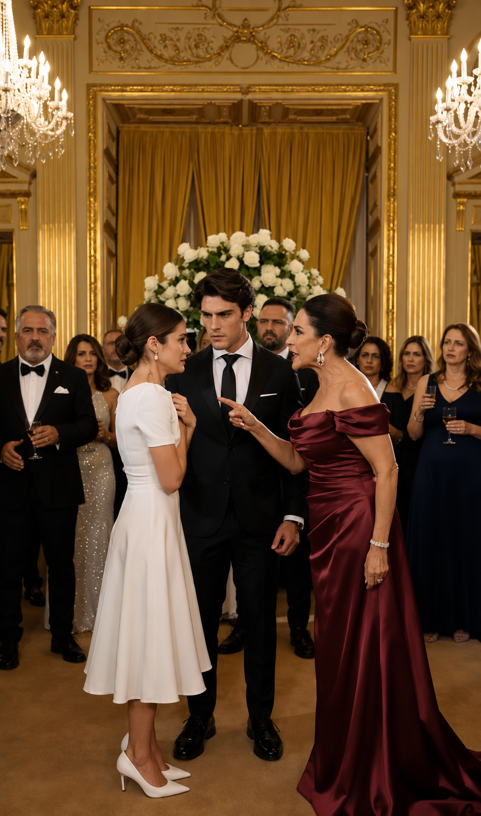 Doña Mercedes creyó que podía humillar a Lucía delante de todos y borrar su amor con una sola orden… pero no sabía que ese anillo ya escondía una verdad que cambiaría toda la familia.