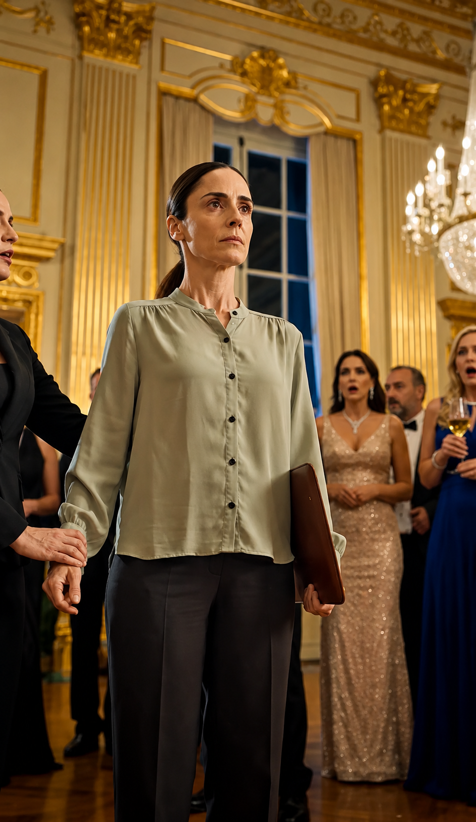 The Poor Woman Walked Into The Billionaire’s Gala With An Old Folder… But The Papers Inside Proved She Owned The Mansion, The Company, And The Family Name