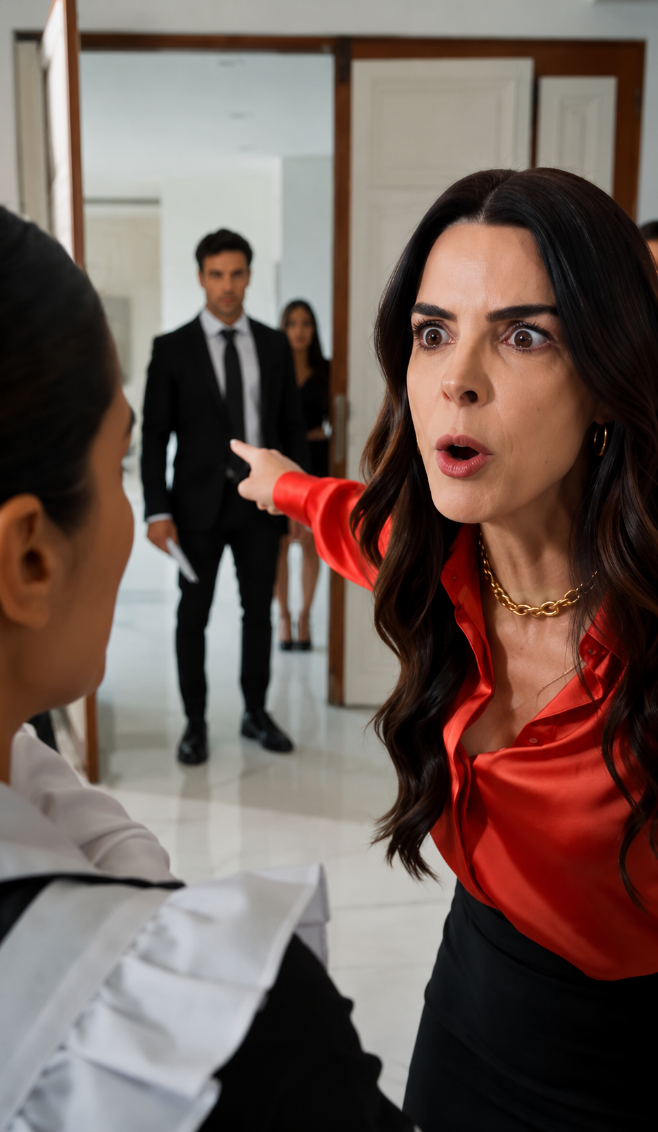 Laura Thought She Could Threaten The Maid And Hide The Baby Forever… But She Never Imagined Her Husband Had Come Home Early With A DNA Test In His Hand