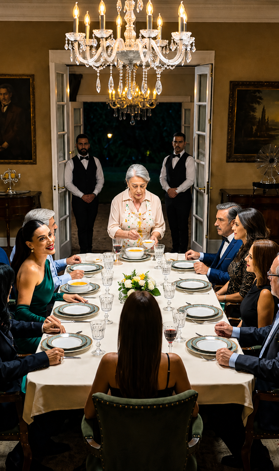 Valerie Humiliated Her Mother In Front Of Everyone, Believing She Was Nothing More Than An Old Servant… Until Carmen Pulled A Document From Her Apron And Spoke The Words That Destroyed Her Daughter’s Pride