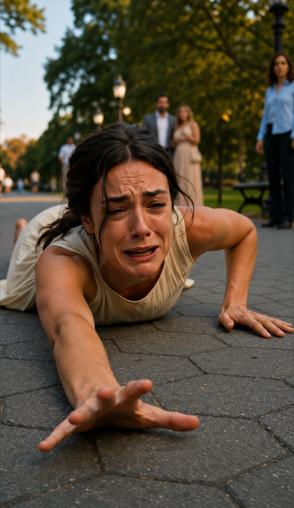 The Poor Mother Fell Begging Them Not To Take Her Son… Then One Message On His Blue Watch Exposed The Woman Who Stole His Identity