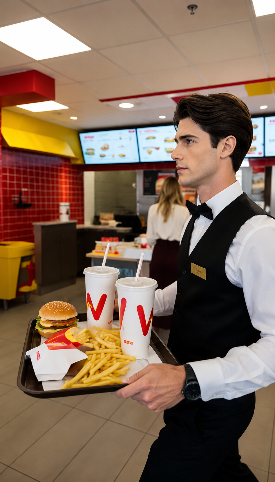 Le Père Riche Jeta Le Plateau Du Serveur Par Terre Pour Empêcher Le Mariage… Mais Il Ignorait Que Le Jeune Homme Possédait Toute La Chaîne De Restaurants