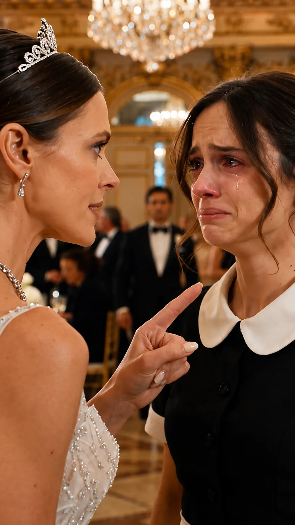 LA MARIÉE A HUMILIÉ UNE SERVEUSE DEVANT TOUS LES INVITÉS… PUIS CETTE FEMME A SORTI UNE PHOTO DU MARIÉ À L’HÔPITAL ET A DIT : « CETTE NUIT-LÀ, VOUS M’AVEZ PARLÉ D’ELLE »